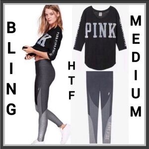 NWT VS PINK MEDIUM BLING RARE/HTF SET